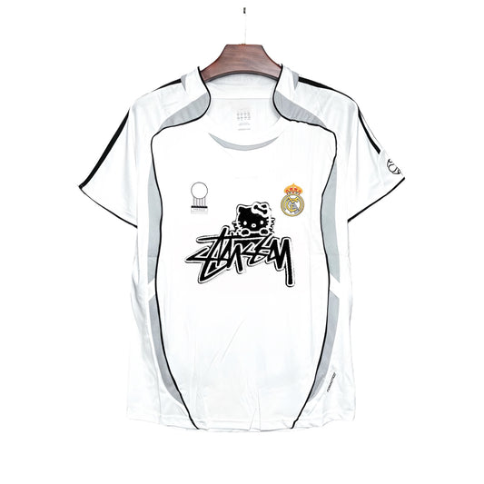 Real Madrid X Stssy Kitty White